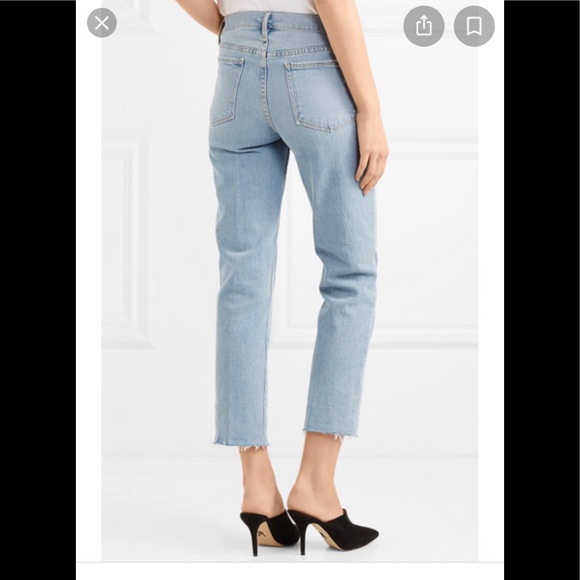 Frame Denim “Le Nouveau” Straight Crop - Picture 3 of 12